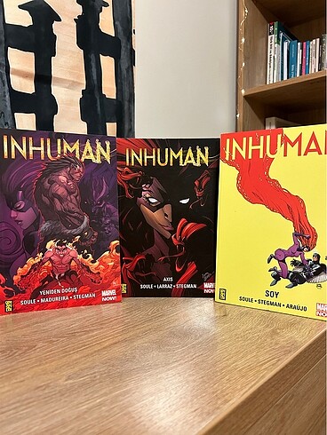 Marvel Now: Inhuman İlk 3 Cilt (Set)