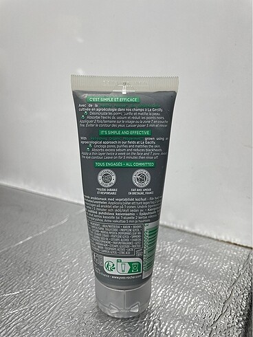 Beden Yves Rocher Kömür Maskesi