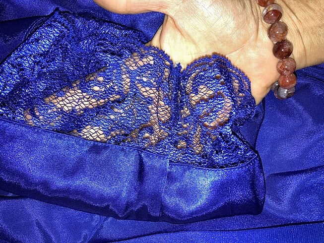 36 Beden mavi Renk Victorias Secret sabahlık
