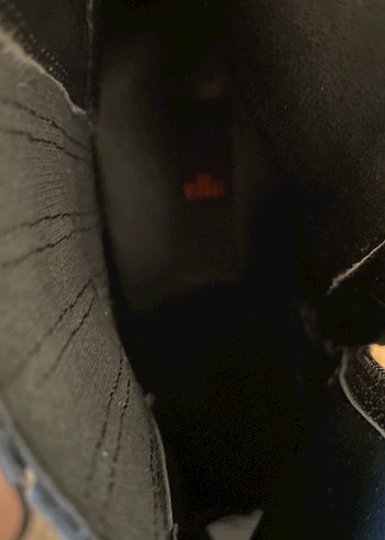 Siyah Deri Tokalı Biker Kadın Botları - Görsel 6