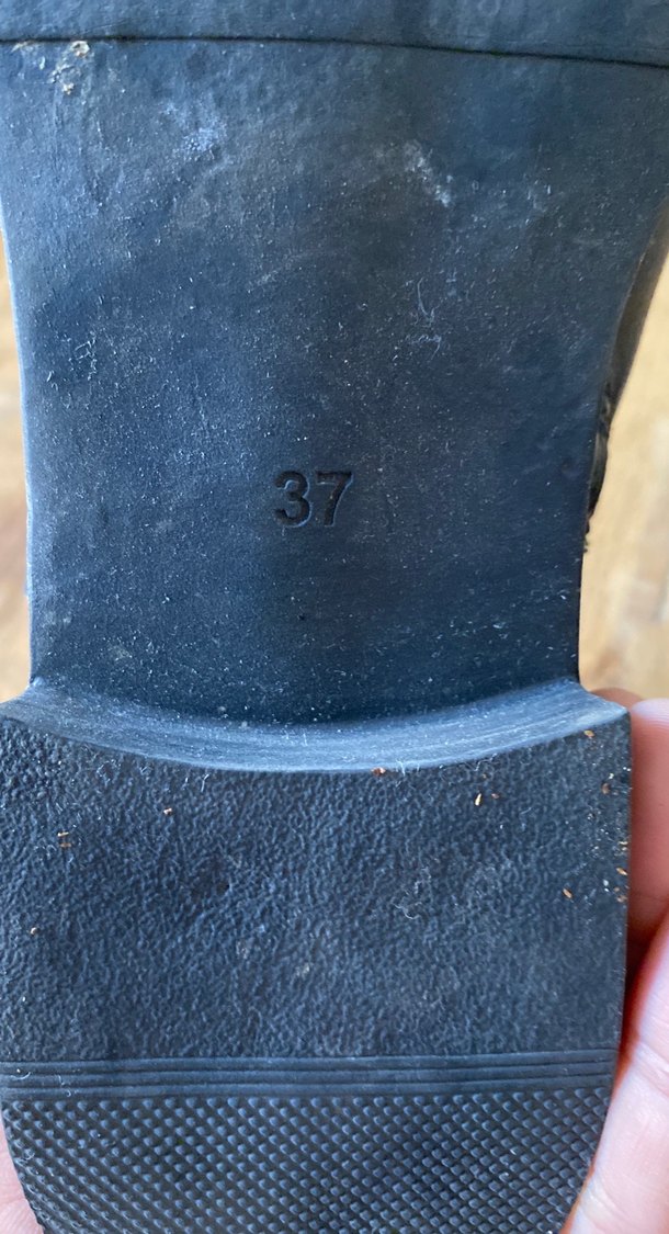 Siyah Deri Tokalı Biker Kadın Botları - Görsel 5