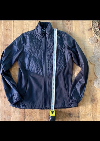 Siyah Kadın Spor Fermuarlı Ceket - Görsel 4