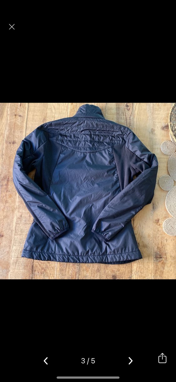 Siyah Kadın Spor Fermuarlı Ceket - Görsel 3