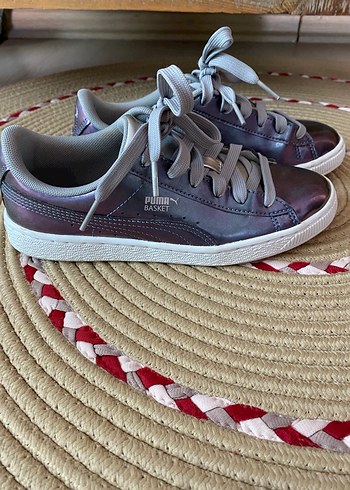 Puma Basket Classic Holo Kadın Spor Ayakkabı - Görsel 3