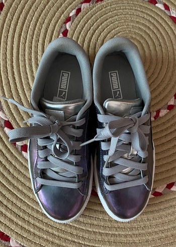 Puma Basket Classic Holo Kadın Spor Ayakkabı - Görsel 4