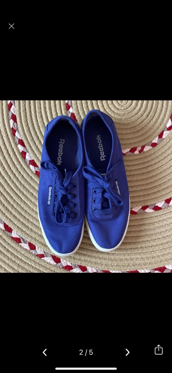 Mavi Reebok Kadın Spor Ayakkabı - Görsel 2