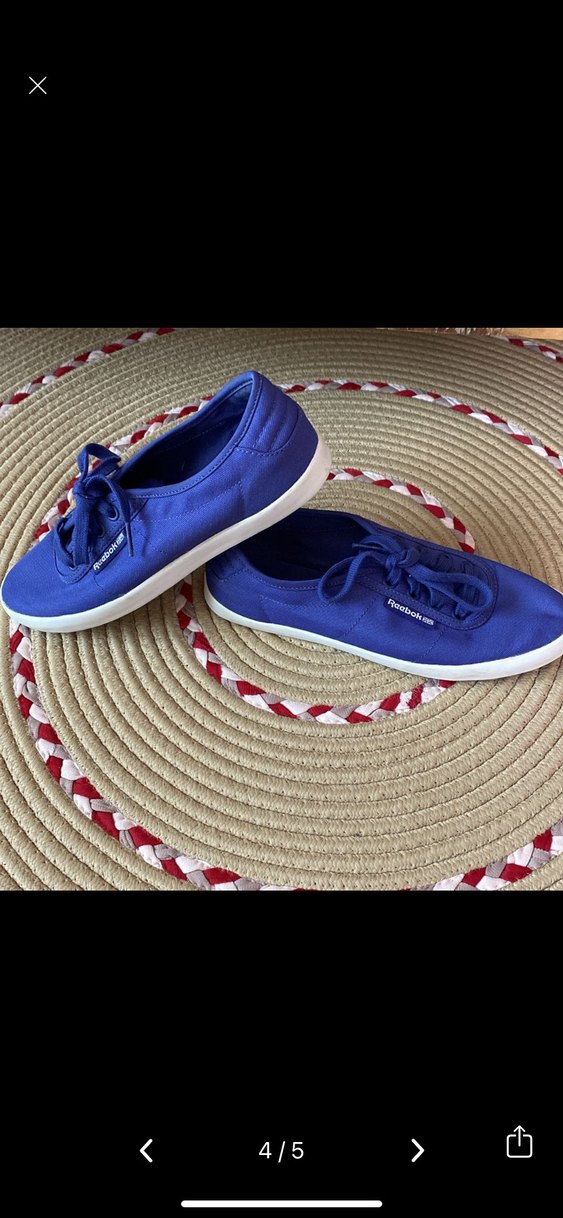 Mavi Reebok Kadın Spor Ayakkabı - Görsel 4