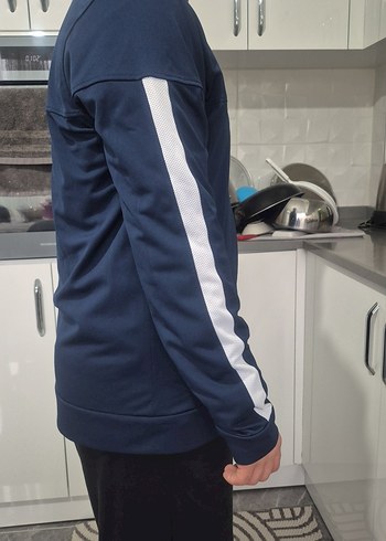 under armaur Erkek Siyah Fermuarlı eşofman üstü - Görsel 5