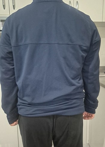 under armaur Erkek Siyah Fermuarlı eşofman üstü - Görsel 7