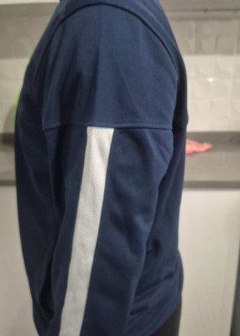 under armaur Erkek Siyah Fermuarlı eşofman üstü - Görsel 8