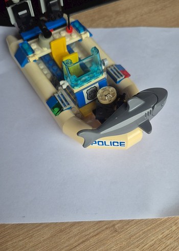 Mavi ve Beyaz Lego Tekne Seti - Görsel 7