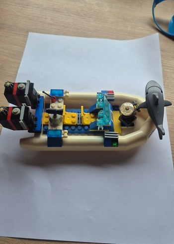 Mavi ve Beyaz Lego Tekne Seti - Görsel 2