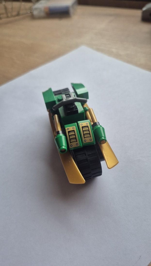 Yeşil Lego Paletli Araç - Görsel 4