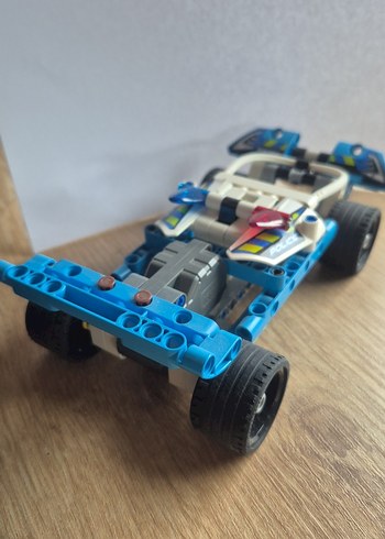 Mavi Lego Polis Araba Seti - Görsel 2