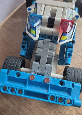 Mavi Lego Polis Araba Seti - Görsel 3