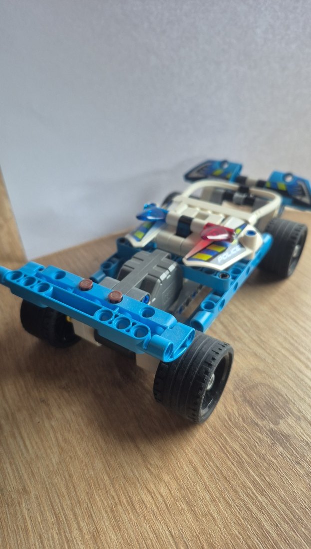 Mavi Lego Polis Araba Seti - Görsel 2