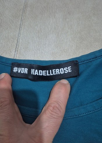 Kısa Kollu, Fermuar detaylı pamuklu tişört - Görsel 2