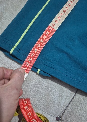 Kısa Kollu, Fermuar detaylı pamuklu tişört - Görsel 4