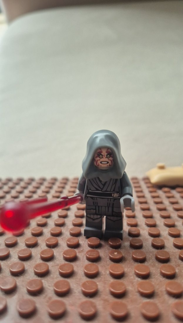 Gri Lego Figür Minifigür - Görsel 2