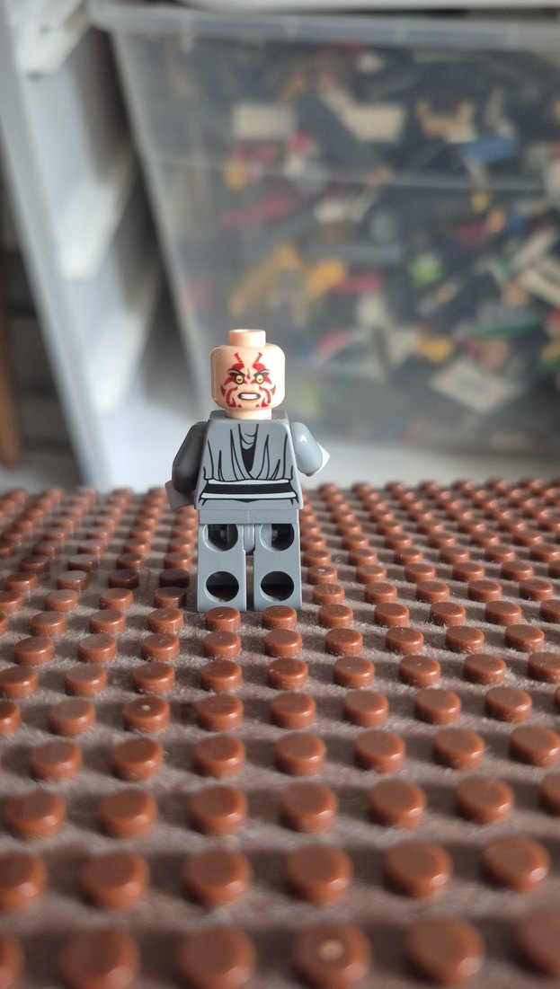 Gri Lego Figür Minifigür - Görsel 4