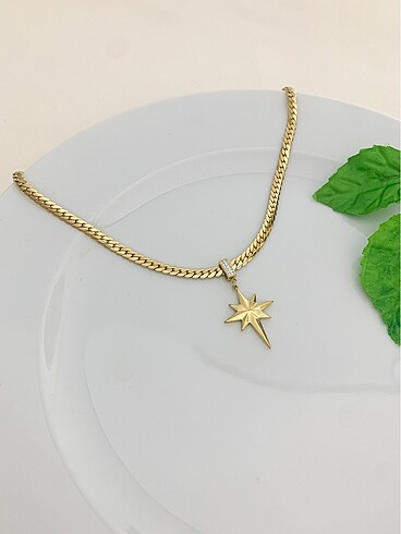 Accessorize Kutup Yıldızı Çelik Kolye