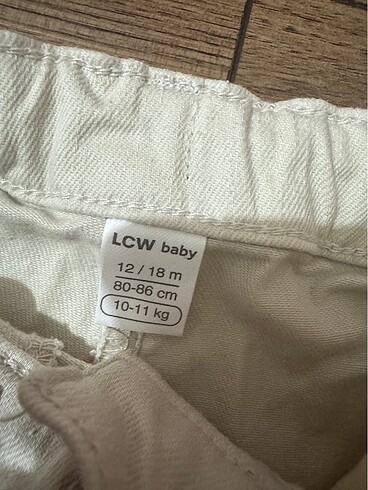 12-18 Ay Beden 4 Adet Pantalon