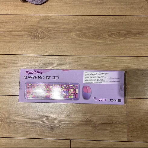 Prozone kablosuz klavye mouse seti