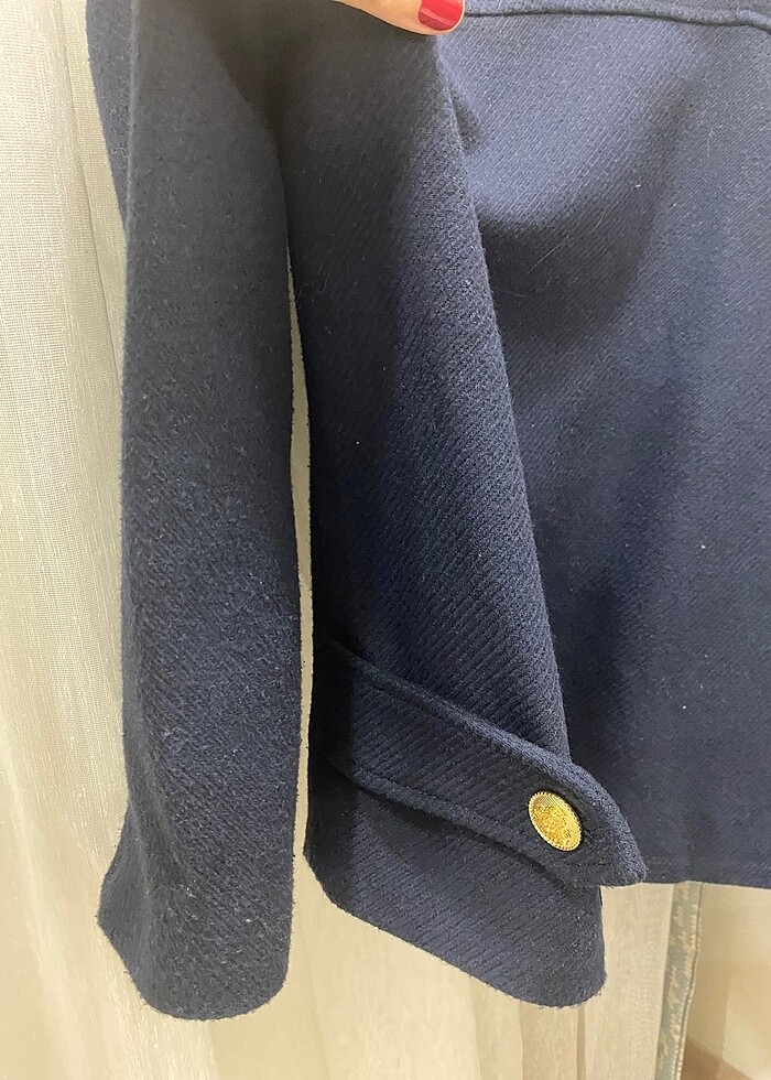 Lacivert ceket - Görsel 4