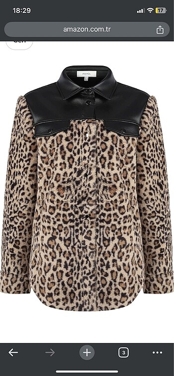 Leopar ceket - Görsel 2