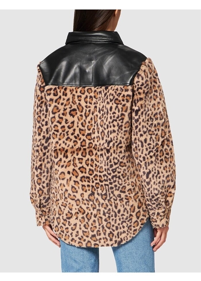 Leopar ceket - Görsel 5