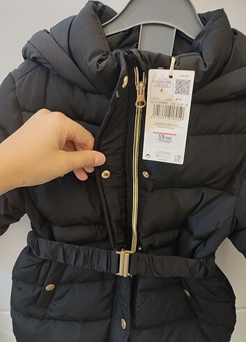 Mango 6 Yaş Kuş Tüyü Mont