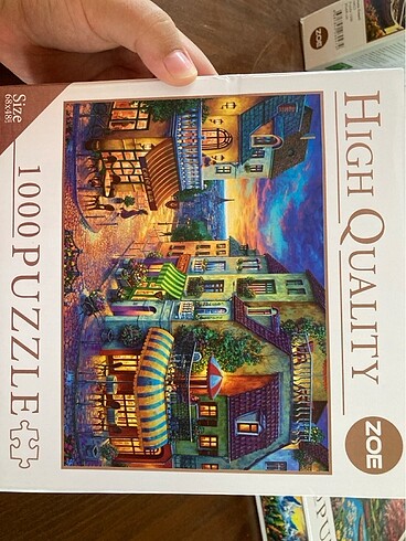 Beden 1000 parça puzzle