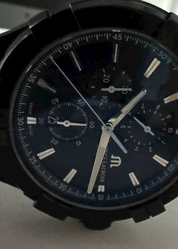 Maurice Lacroix Siyah Erkek Saat - Görsel 2