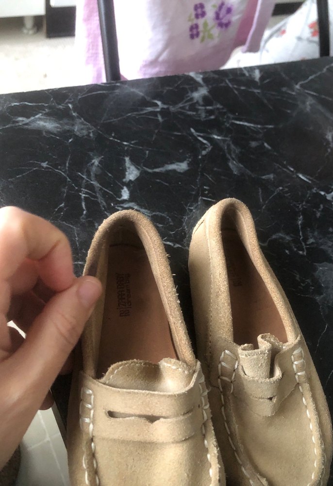 Bej Süet Tokalı Erkek Çocuk Loafer - Görsel 2