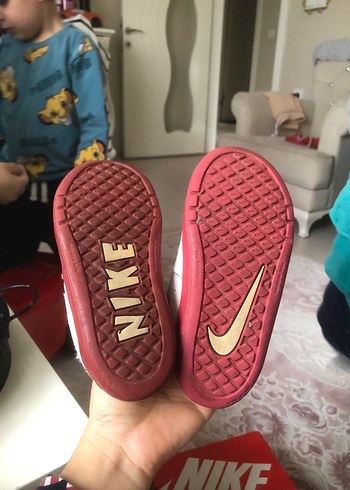 Kız Çocuk Pembe nıke Spor Ayakkabı - Görsel 2