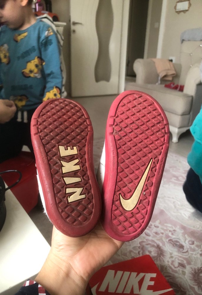 Kız Çocuk Pembe nıke Spor Ayakkabı - Görsel 2