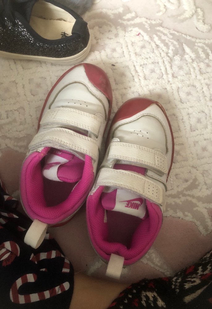 Kız Çocuk Pembe nıke Spor Ayakkabı - Görsel 3