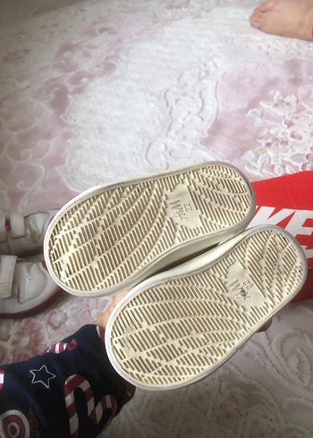 Pembe Kadife Kürklü Kız Çocuk Spor Ayakkabı - Görsel 3