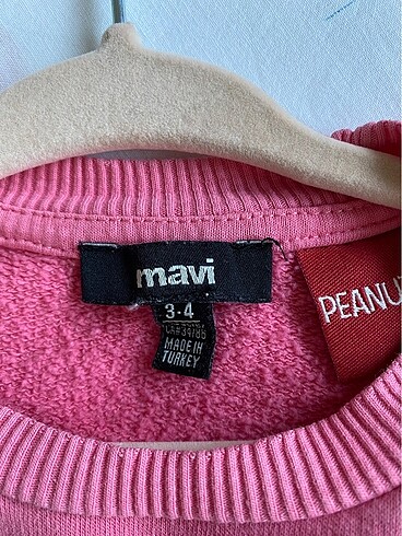 4 Yaş Beden Mavi kız çocuk sweat