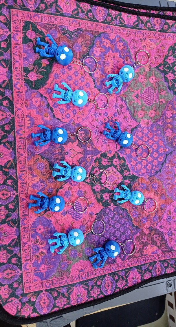 iskelet anahtarlık - Görsel 2