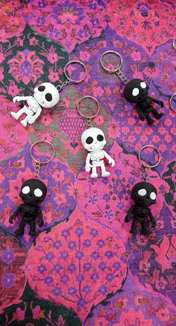 iskelet anahtarlık - Görsel 2