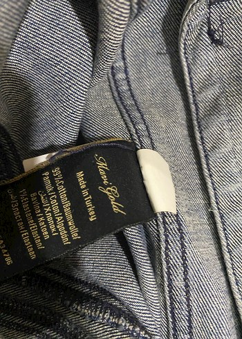Mavi Jeans Nakışlı Mavi Kadın Denim Ceket