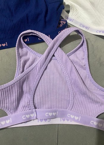 Penti Pastel Mor Spor Bralet