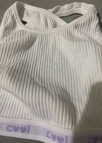 9 Yaş Beden mor Renk Pastel Mor Spor Bralet