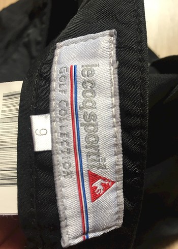 Le Coq Sportif Nakış Detaylı Siyah Kadın Kumaş Pantolon