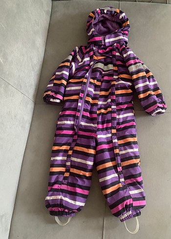 Mor Çizgili Bebek Tulumu - Görsel 3