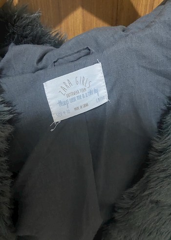 Gri Kürklü Kapüşonlu Yelek - Görsel 3