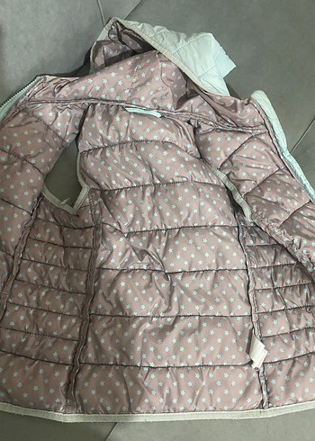 Kız Çocuk Kapüşonlu  Yelek - Görsel 3