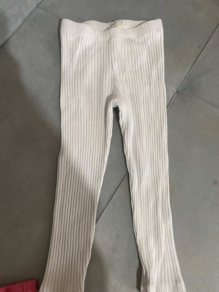 Kız Çocuk Gri Fırfırlı Tayt - Görsel 4