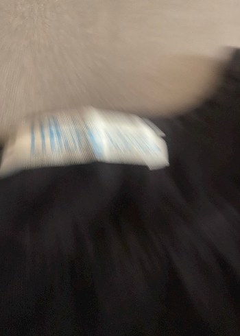 Kız Çocuk Siyah Uzun Kollu Tişört Fırfırlı - Görsel 4